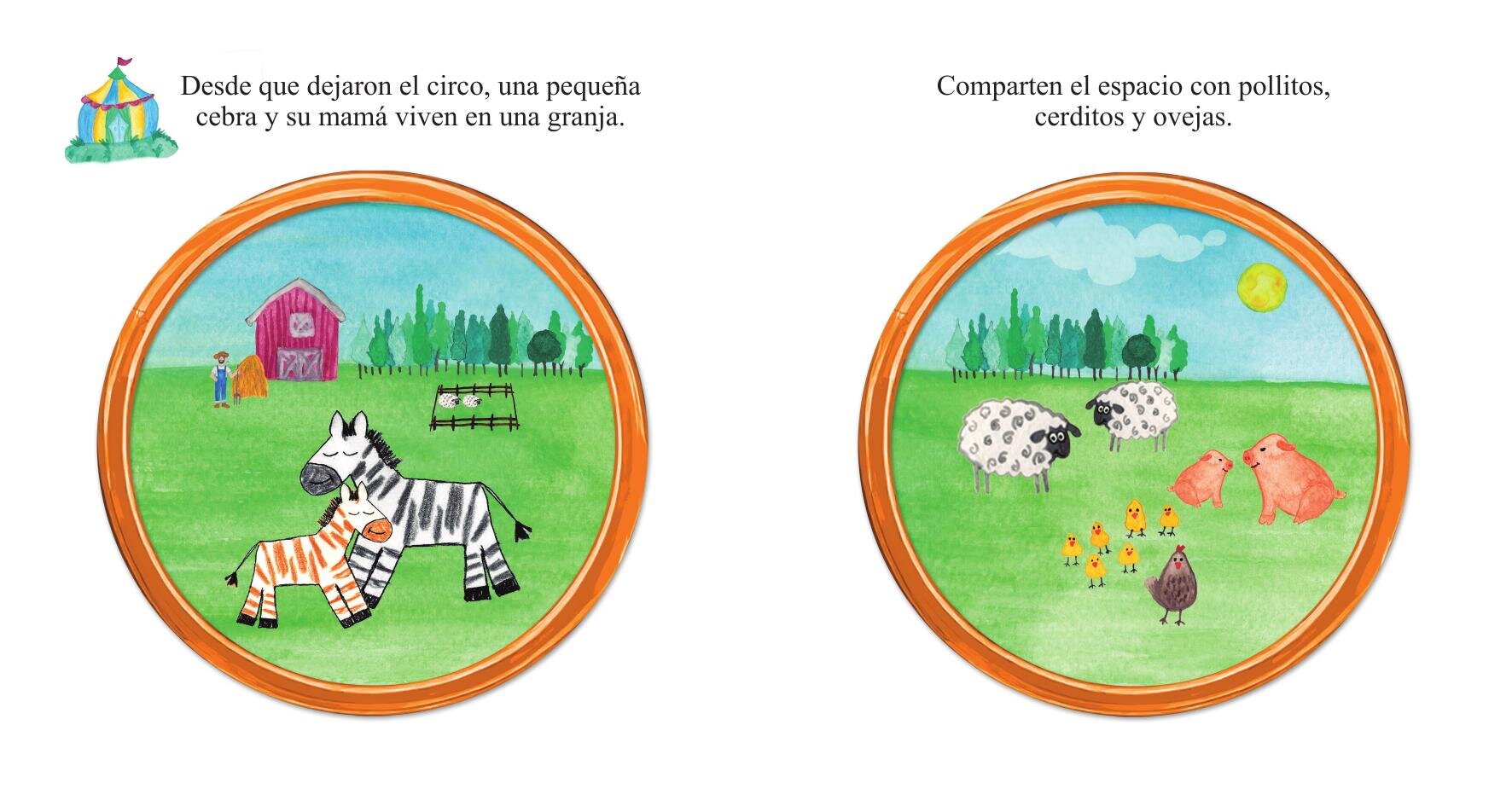 La cebra anaranjada — primeras páginas (1)